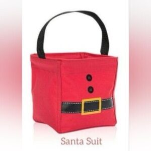 Thirty-One Red Santa Suit Icon Littles Caddy